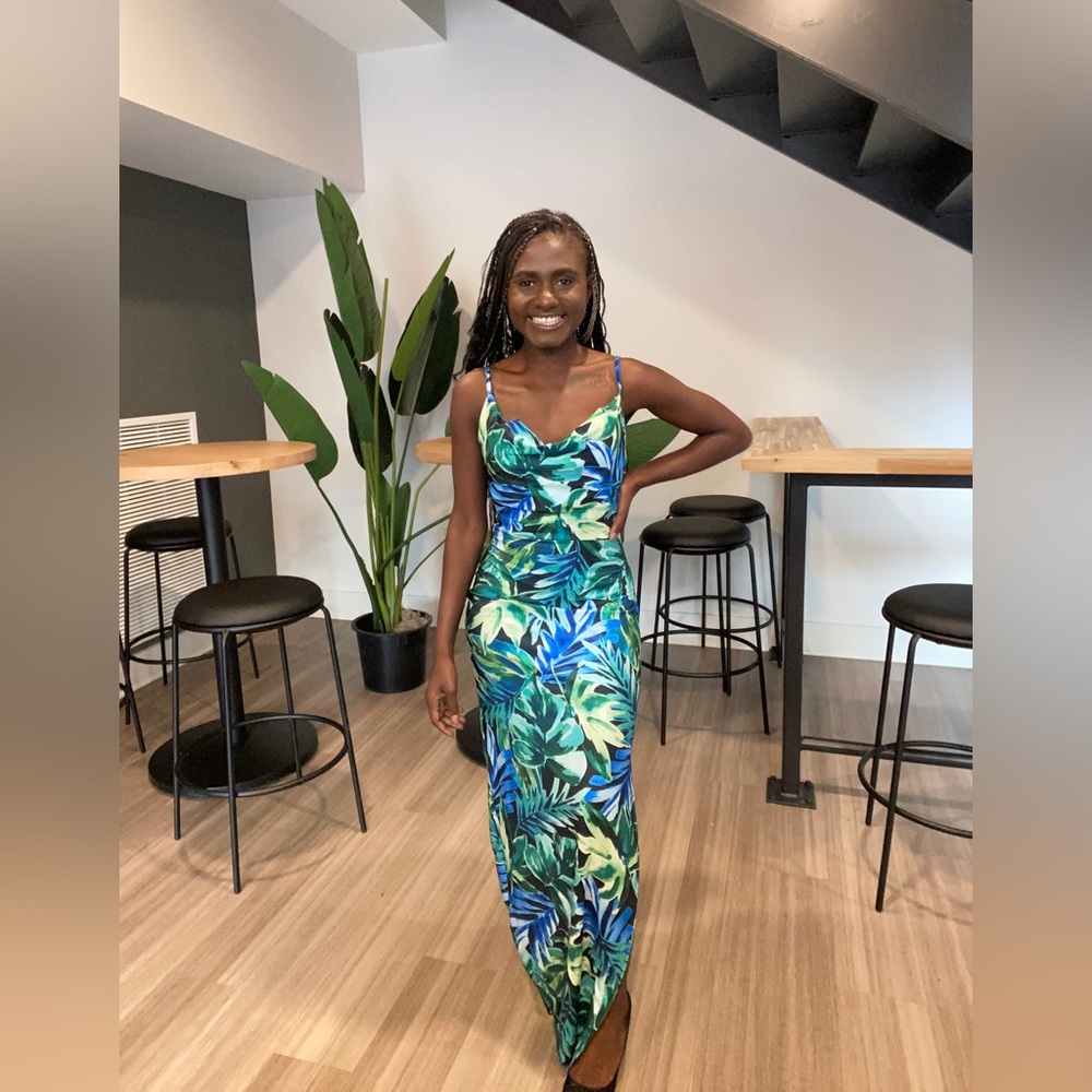 Floral Body fitted Dress